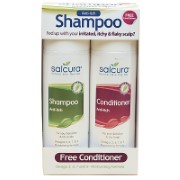 Salcura Omega Rich Shampoo 200ml Pack (with FREE CONDITIONER 200ml) - save £9.99