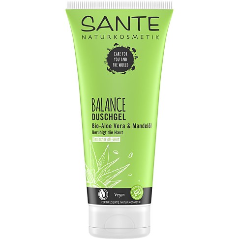 Sante Balance Shower Gel - Organic Aloe & Almond Oil