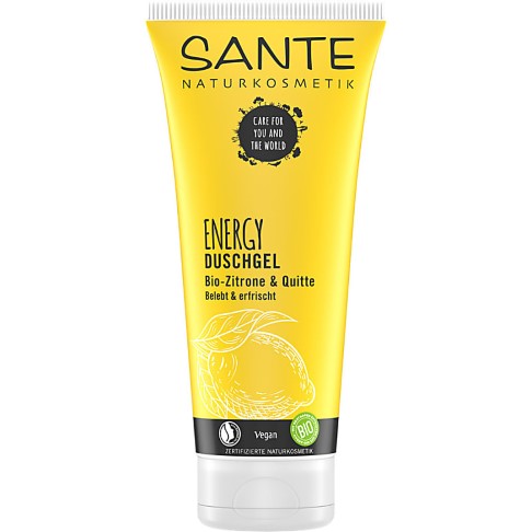 Sante Energy Shower Gel - Organic Lemon & Quince