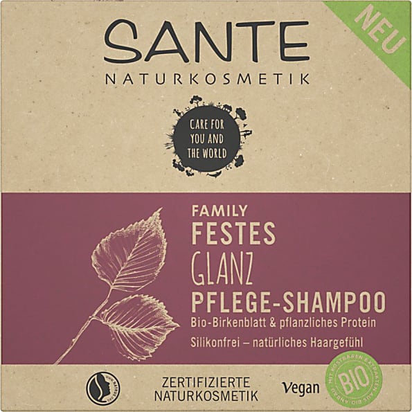 Photos - Hair Product Sante Family Shine Nourishing Shampoo Bar SANFAMFGL 