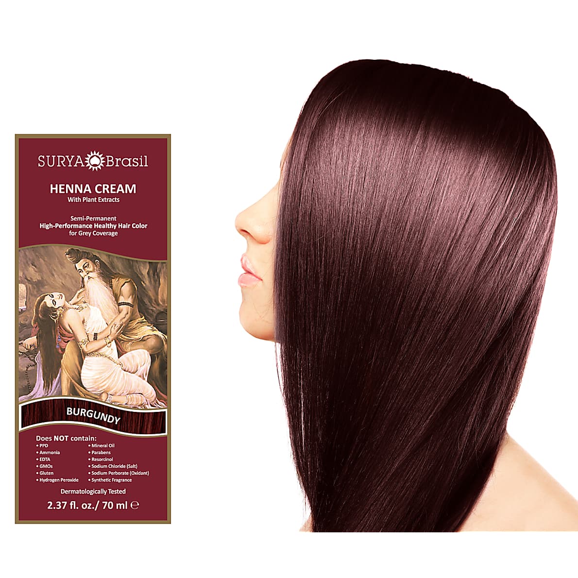 Surya Brasil Henna Cream Burgundy