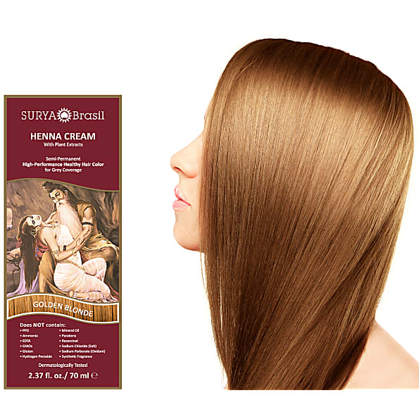 Surya Brasil Henna Cream Color Chart