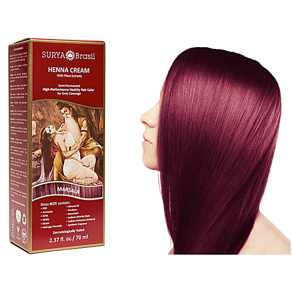Surya Brasil Henna Cream - Marsala Surya Brasil Henna Cream - Marsala