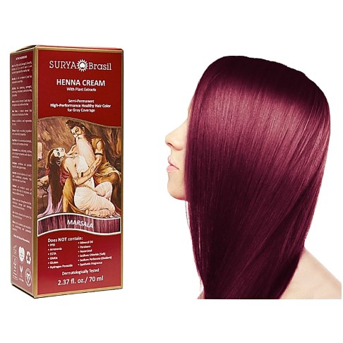 Surya Brasil Henna Cream - Marsala