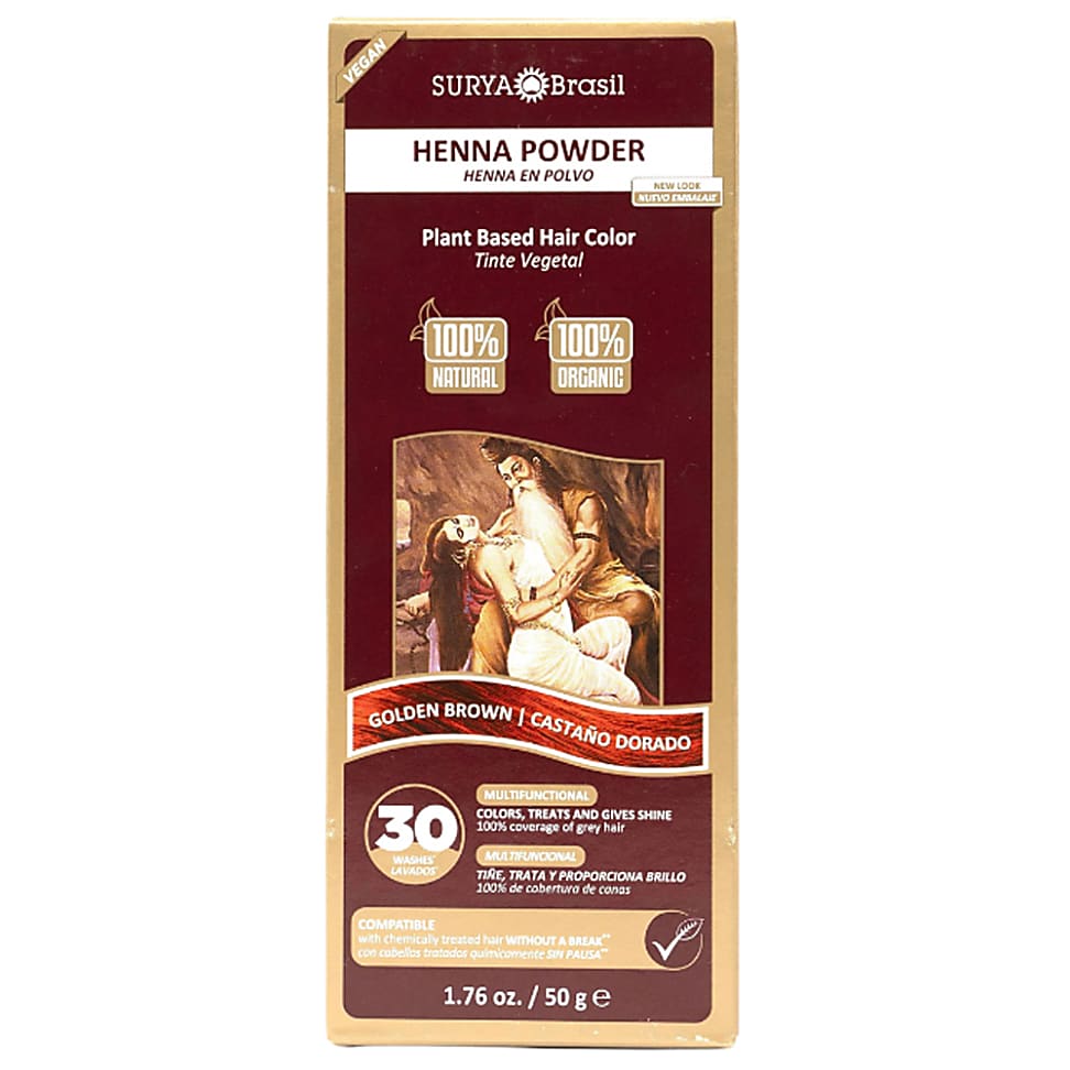 Surya Brasil Henna Powder Golden Brown