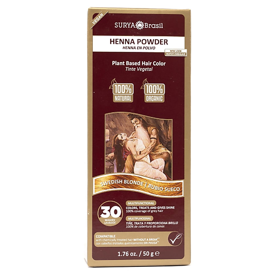 Surya Brasil Henna Powder - Swedish Blonde