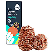 Seep Recyclable Copper Scourers - 3-Pack