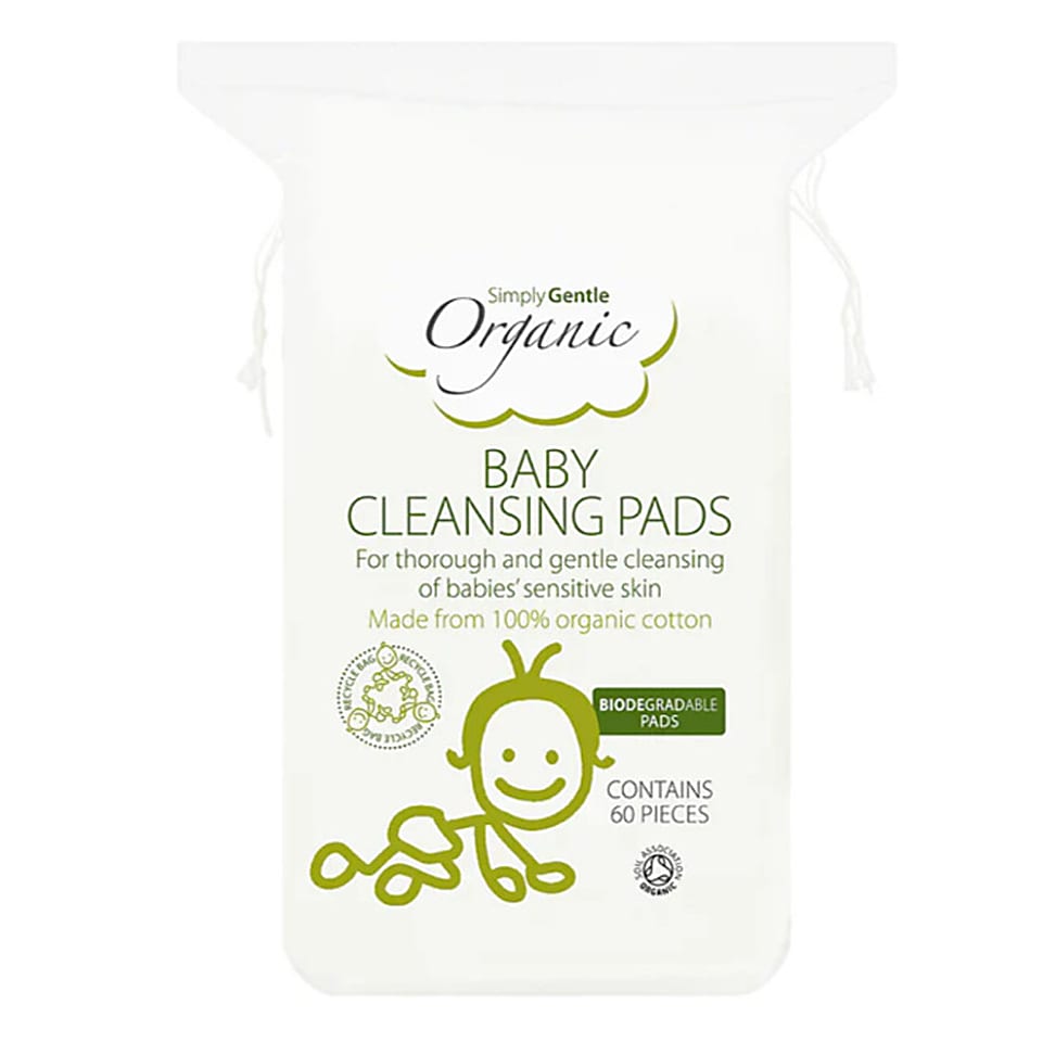 Simply Gentle Organic Baby Cleansing Pads