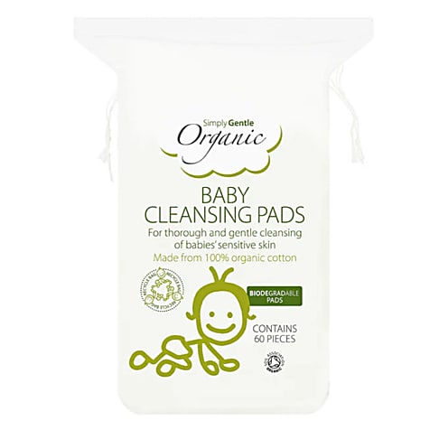 Simply Gentle Organic Baby Cleansing Pads