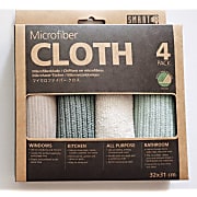 Smart Microfibre Cloths - 4 Pack (Shady Green Grey)