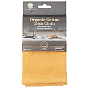 Smart Organic Cotton Dish Cloth - Mustard