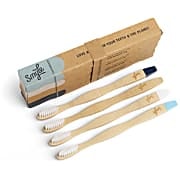 Smyle Bamboo Toothbrushes - 4 Pack