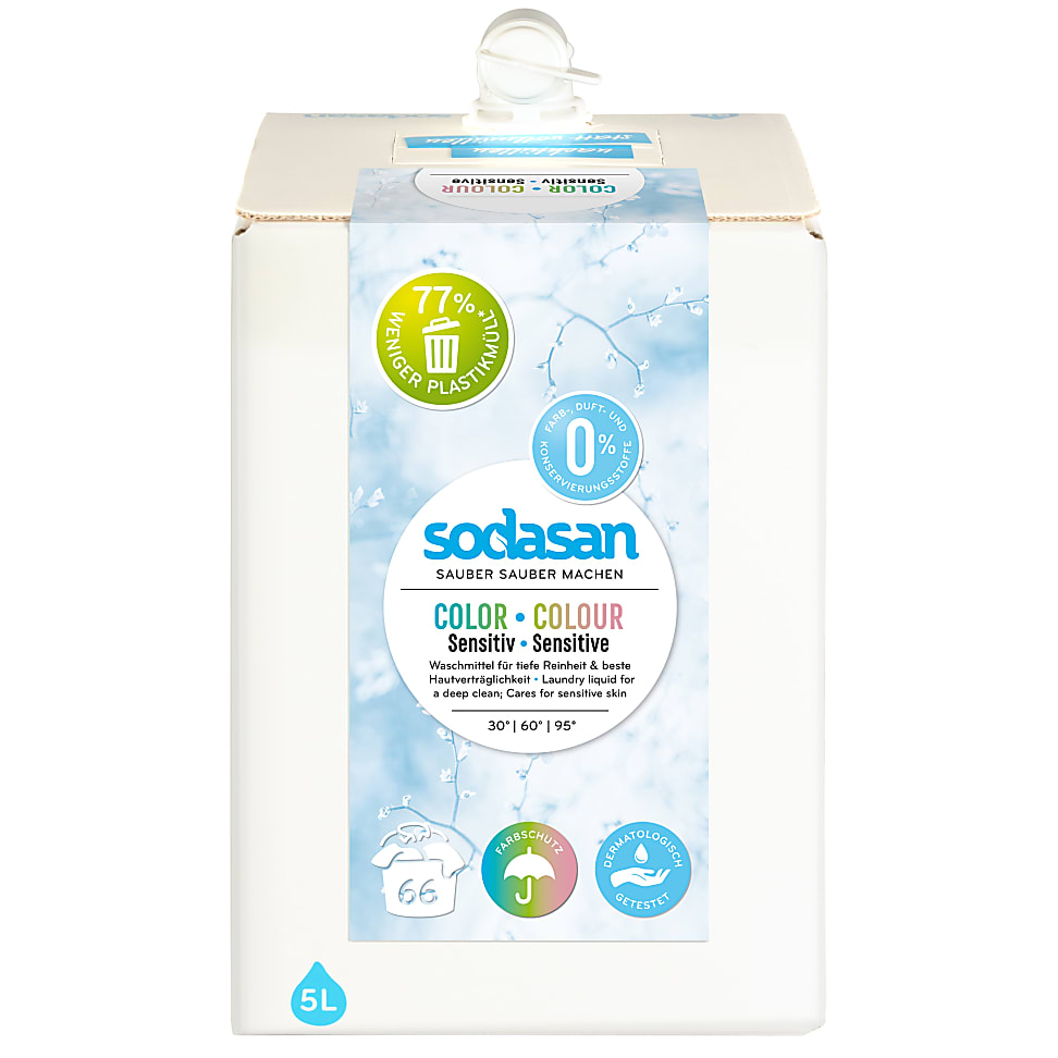 Sodasan Colour Laundry Liquid - Sensitive 5L