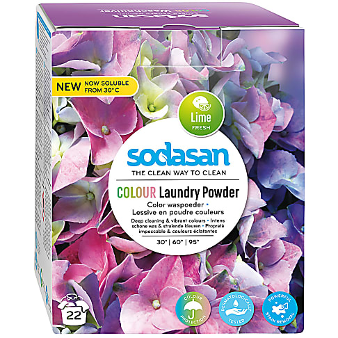 Sodasan Colour Laundry Powder - Lavender 1.1kg