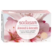 Sodasan Soap Bar - Almond & Avocado 100g