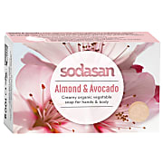 Sodasan Soap Bar - Almond & Avocado 100g