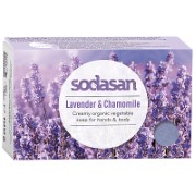 Sodasan Soap Bar - Lavender & Chamomille 100g