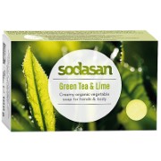 Sodasan Soap Bar Green - Tea & Lime 100g