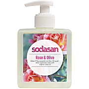 Sodasan Liquid Soap - Rose & Olive 300ml