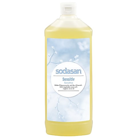Sodasan Liquid Soap - Sensitive Refill 1L