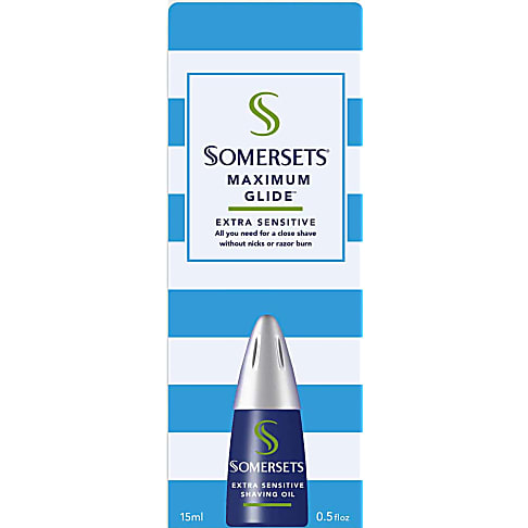 Somersets Extra Sensitive Maximum Glide Shaving Oil - 15ml