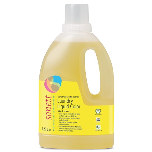 Sonett Laundry Liquid Colour - Mint & Lemon 1.5L