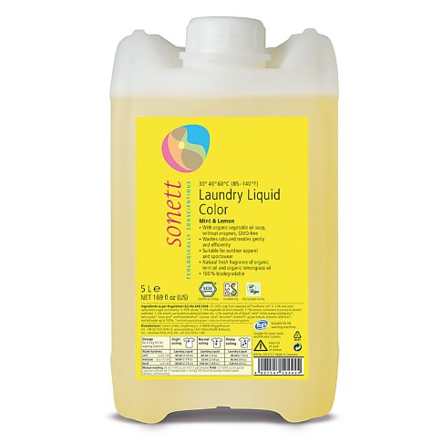 Sonett Laundry Liquid Colour - Mint & Lemon 5L