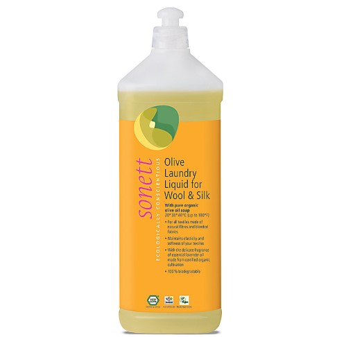 Sonett Olive Laundry Liquid for Wool & Silk - 1L