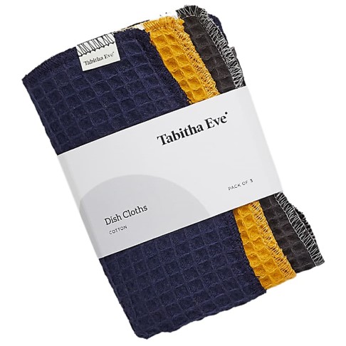 Tabitha Eve Cotton Dish Cloths (3 Pack)