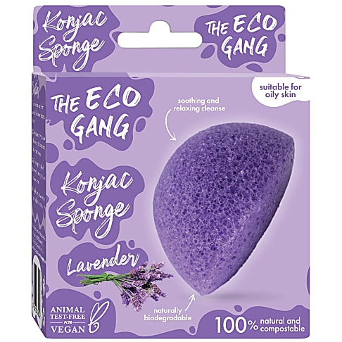 The Eco Gang Konjac Sponge - Lavender