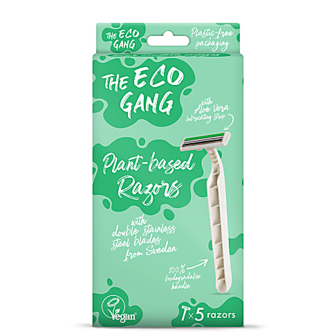 The Eco Gang Biodegradable Razor - 5 pack
