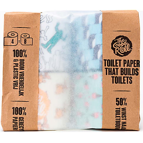 The Good Roll Plastic Free Bamboo Toilet Paper (4 Pack)