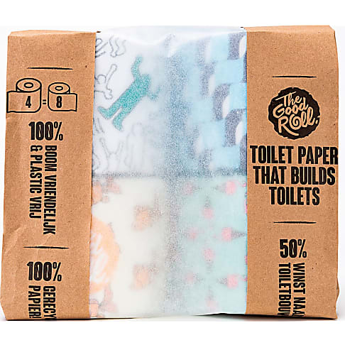 The Good Roll Plastic Free Bamboo Toilet Paper (4 Pack)
