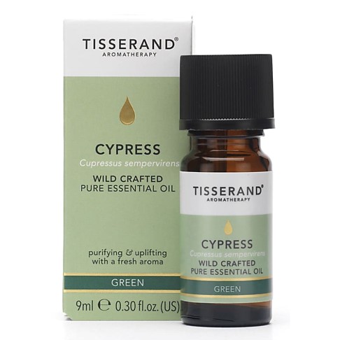 Tisserand Cypress Wildcrafted Essential Oil (9ml)