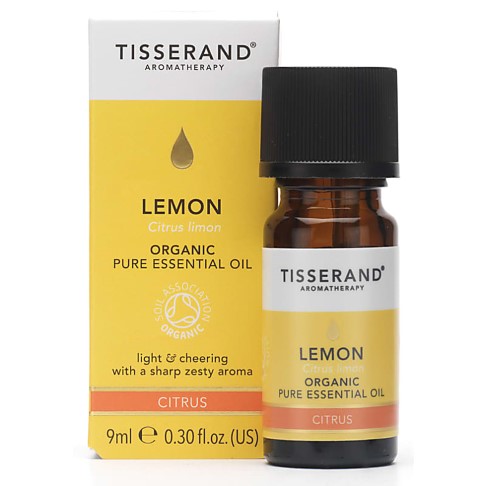 Tisserand Lemon Organic Essential Oil 9ml