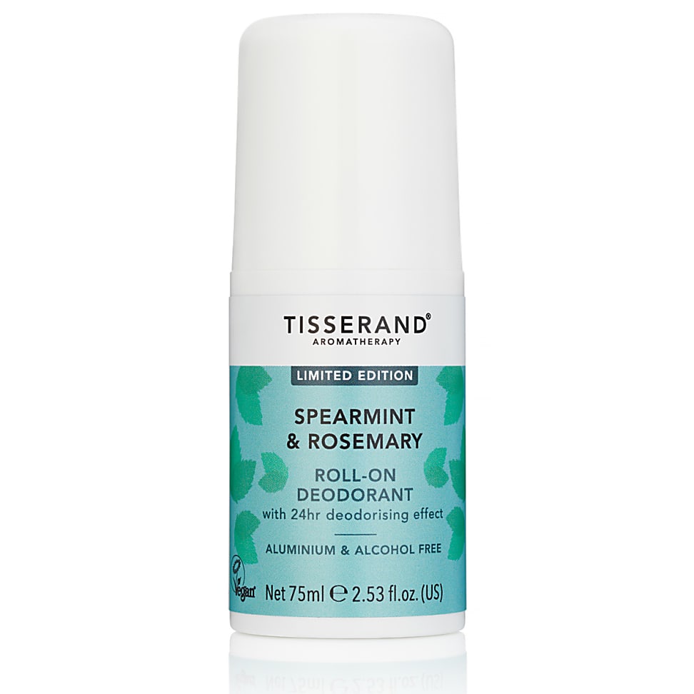 Tisserand Spearmint & Rosemary Roll-On Deodorant - Limited Edition