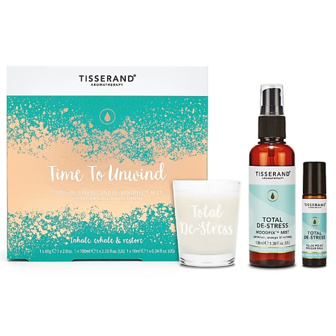 Tisserand Time To Unwind Gift Set