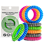 The Mosquito Co Insect Repellent Bracelet (Triple Colour)