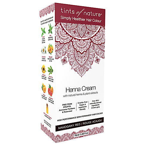 Tints of Nature Henna Cream - Mahogany Red