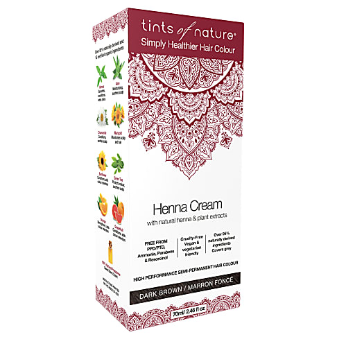 Tints of Nature Henna Cream - Dark Brown