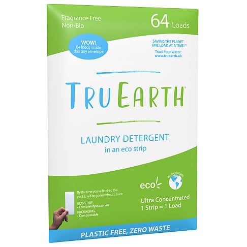 Tru Earth Laundry Eco-Strips Fragrance Free (64 washes)