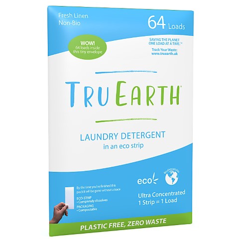 Tru Earth Laundry Eco-Strips Fresh Linen (64 washes)