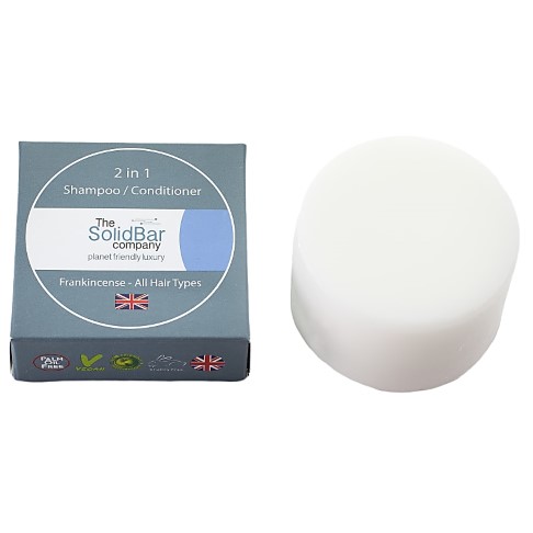 The Solid Bar Company 2  in 1 Shampoo Conditioner Bar - Frankincense