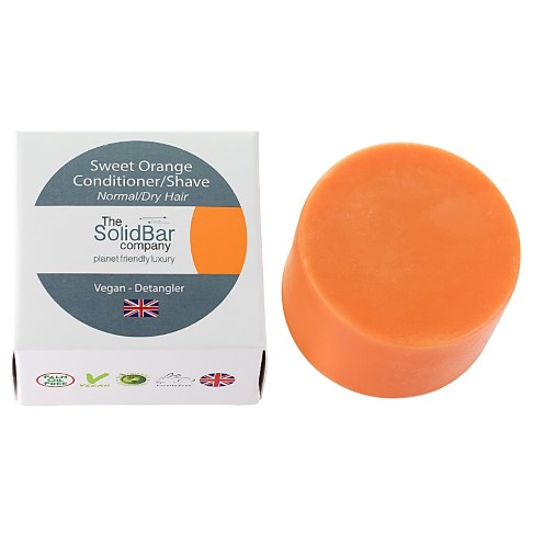 The Solid Bar Company Essential Orange Shampoo - Normal/Dry - Large