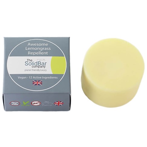 The Solid Bar Company Awesome Lemongrass Repellent Lotion Bar - 71g
