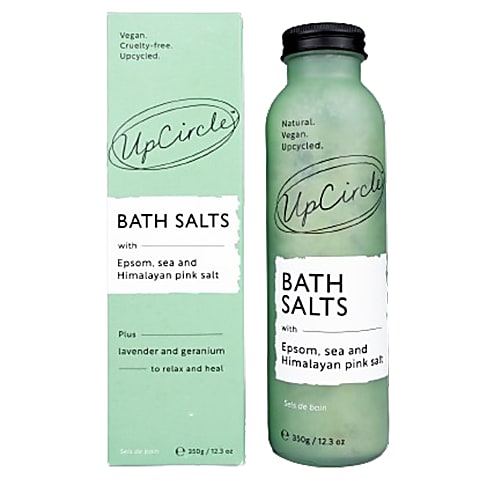 UpCircle Bath Salts with Epsom, Sea & Himalayan Pink Salt