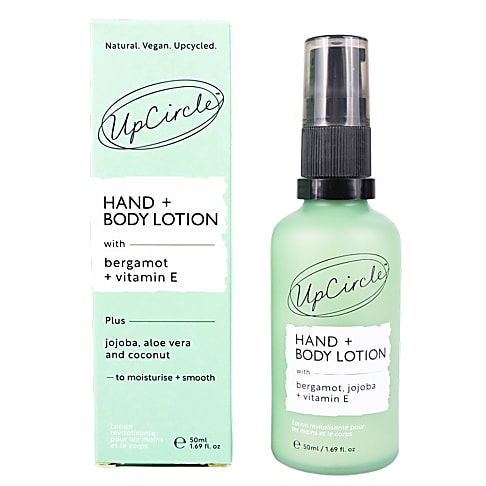 UpCircle Hand & Body Lotion with Bergamot & Vitamin E - Mini Size