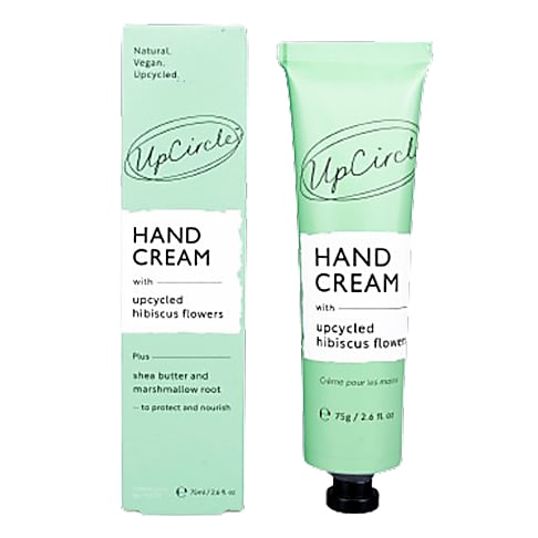 UpCircle Hand Cream with Upcycled Hibiscus Flowers