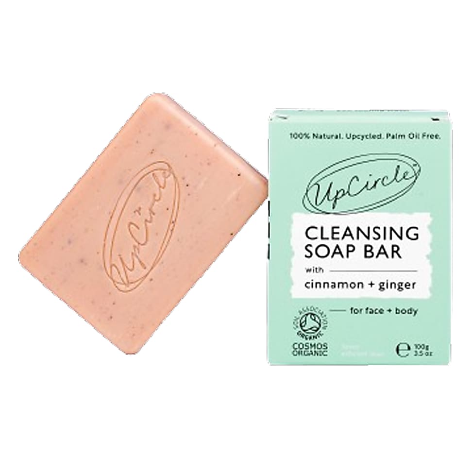Photos - Soap / Hand Sanitiser UpCircle Cleansing Soap Bar with Cinnamon & Ginger UPSOAPGNGR