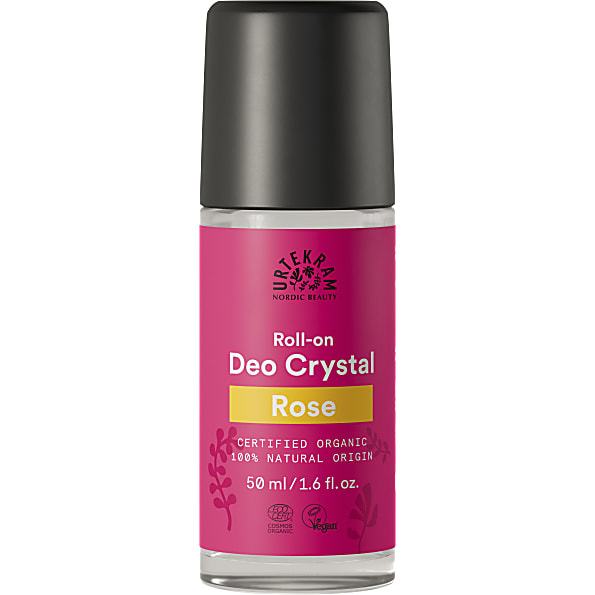 Photos - Deodorant Urtekram Rose Deo Crystal Roll-On URTDEOROSEROLL 